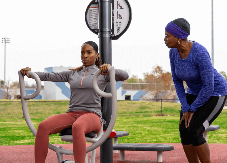 Fitness Equipment at the Park